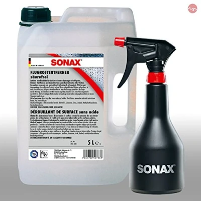 Abbildung von SONAX FlugrostEntferner 5L 05135050 + GRATIS Sprühboy Sprühflasche 04997000