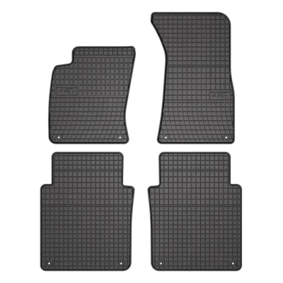 Abbildung von FROGUM 401594 Fußmattensatz Gummi vorne und hinten 4 schwarz Maßgefertigt AUDI: A8 D3