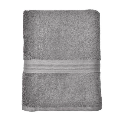 Abbildung von leevitex® Saunatuch Frottee XXL, (1 St), 80 x 200 cm, extra groß &amp; saugfähig, Grau