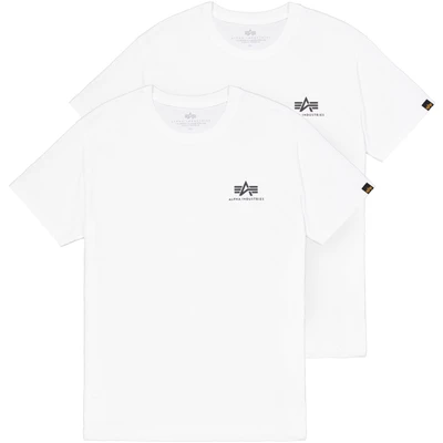 Abbildung von Alpha Industries Rundhalsshirt &quot;Basic T Small Logo 2 Pack&quot;