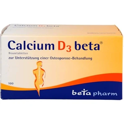 Abbildung von Calcium D3 beta Brausetabletten 100 St
