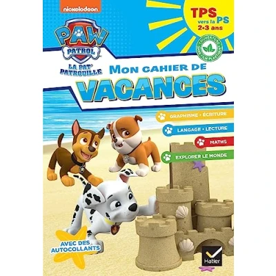 Abbildung von Mon cahier de vacances Pat&#039;Patrouille 2024 TPS vers la PS 2/3 ans