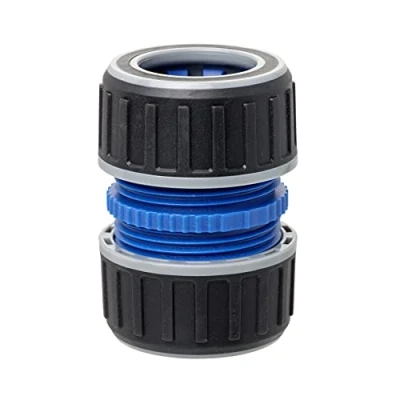 Abbildung von TATAY Schlauch Reparaturstück 3/4&quot; (19mm) Premium, Sonnenschutz, Einfache Installation, Grau Schwarz