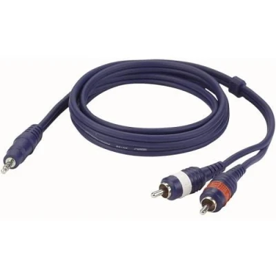 Abbildung von DAP Audio Stereo Mini Jack to 2 RCA Connector 150cm
