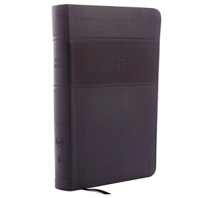 Abbildung von KJV Holy Bible: Personal Size Giant Print with 43,000 Cross References, Black Leathersoft, Red Letter, Comfort (Thumb Indexed): King James Version