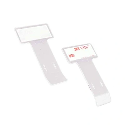 Abbildung von Hypersonic Universeller Ticketclip/Bankkarte/Parkkartenhalterung 75x40x2mm Selbstklebend Satz à 2 Stück