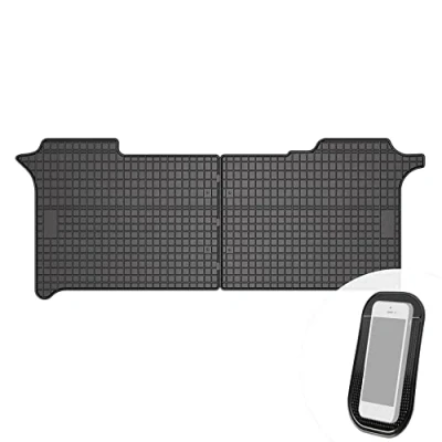 Abbildung von Gummimatten Auto Fußmatten Gummi Automatten Passgenau 2 teilig Set passend für Man TGE VW Crafter ab 2017
