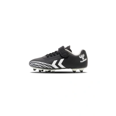 Abbildung von Hummel TOP STAR F.G. JR Unisex Fußballschuh Nocken für Kinder, Größe: 24, Black white Schuhe