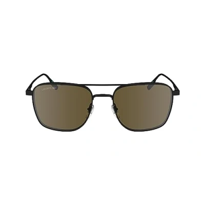 Abbildung von Lacoste Sonnenbrille, Herren, Größe: One Size, Matte black