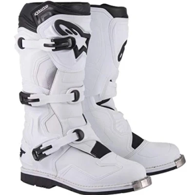 Abbildung von Alpinestars Unisex Erwachsene Tech 1 Stiefel, Weiß, Größe 47 (Mehrfarbig, Einheitsgröße)