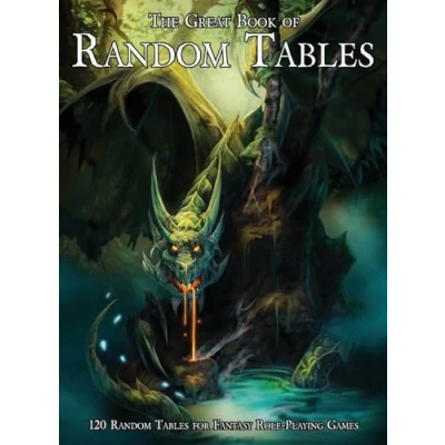 Abbildung von The Great Book of Random Tables: 120 D100 Tables for Fantasy Tabletop Role Playing Games (The Books Tables)