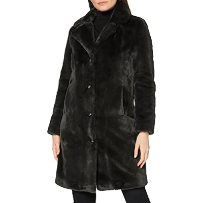 Abbildung von Oakwood Damen Cyber Mantel, Grau (Gris Foncé 0529), Large