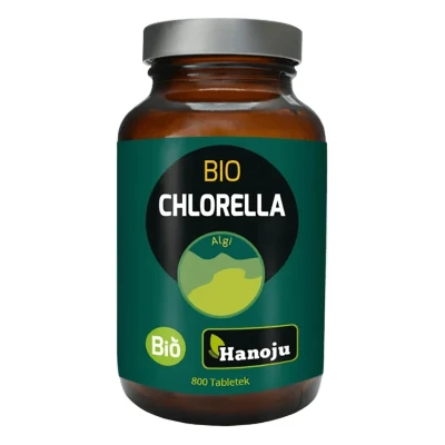 Abbildung von Hanoju Chlorella Tabletten bio 400 mg 800 Stück Proteinreich