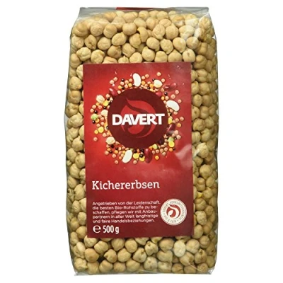 Abbildung von Davert Kichererbsen 500 g 8er Pack