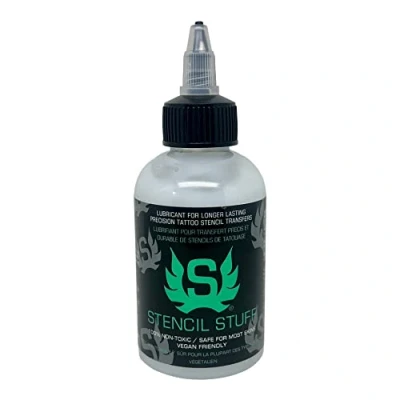 Abbildung von Stencil Stuff Abzugsflüssigkeit 125 ml Abzugscream Schablone/Skizze Transfer