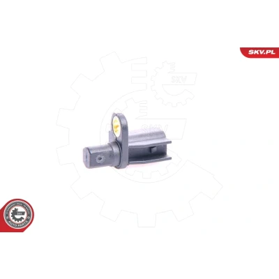 Abbildung von ESEN SKV 06SKV004 ABS Sensor Hinterachse 2 polig 12V elektrisch schwarz oval Male FORD: MONDEO 4 Turnier, Focus Schrägheck, Kombi