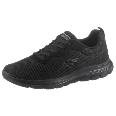 Abbildung von Skechers Sport FLEX Appeal 4.0 Sneaker low schwarz, Damen, Größe: 35, Schwarz Schuhe