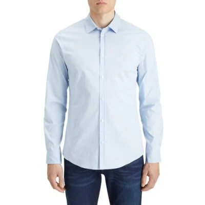 Abbildung von Scotch &amp; Soda CORE Solid Businesshemd, Herren, Größe: Small, Bright white