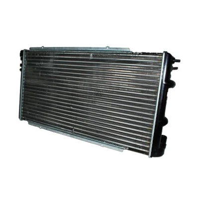 Abbildung von THERMOTEC D7R009TT Kühler, Motorkühlung Aluminium, Kunststoff für Fahrzeuge mit Klimaanlage 729 399 32 Schaltgetriebe Kühlrippen mechanisch gefügt