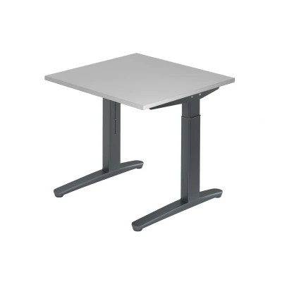 Abbildung von Hammerbacher Schreibtisch XB08 Grau/Graphit