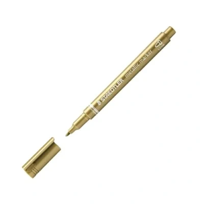 Abbildung von metallic pen goud