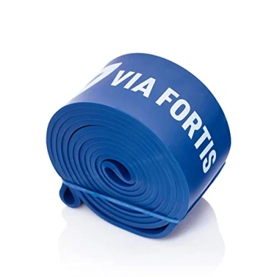 Abbildung von Premium Fitnessband SEHR STARK (Blau / 29kg 80kg)