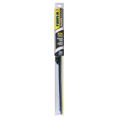 Abbildung von Rain X 830126 Silikon Endura Wischerblätter, 66 cm Scheibenwischer (1 Stück), Auto Ersatz Scheibenwischerblätter mit zweimal langlebigem, widerstandsfähigem Gummi Rakel