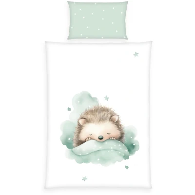 Abbildung von babybest Kleiner Igel &quot;Made in Green&quot; Größe 40x60 + 100x135 cm