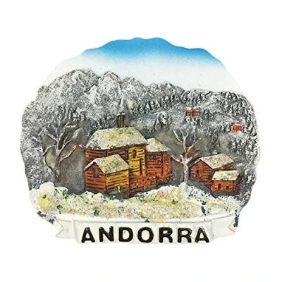 Abbildung von Andorra 3D Kühlschrank Magnet Reise Aufkleber Souvenirs, Home &amp; Küche Dekoration Aus China