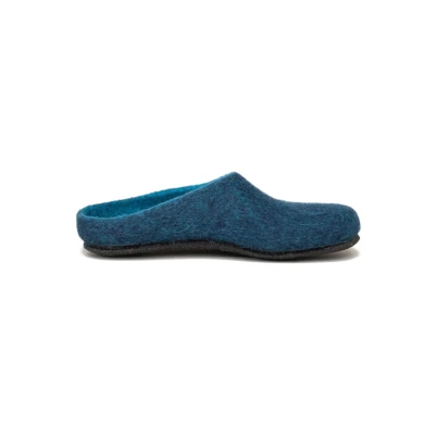 Abbildung von Magicfelt Pantolette flach, Damen, Größe: 36, Dark petrol Schuhe
