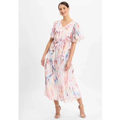 Abbildung von Marie Lund Freizeitkleid, Damen, Größe: 34, Mehrfarbig