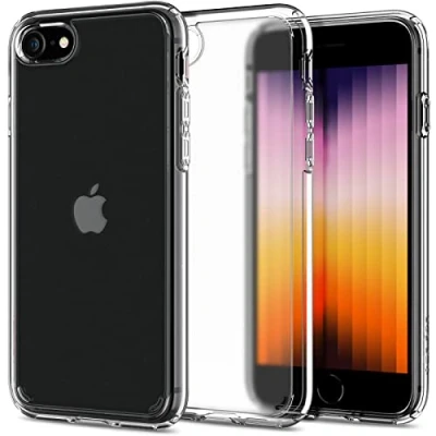 Abbildung von Spigen Ultra Hybrid Frost Hülle Kompatibel mit iPhone SE 2022 5G, 2020, 8 und 7 Clear