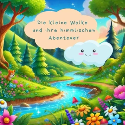 Abbildung von Die kleine Wolke und ihre himmlischen Abenteuer: Kurze Gute Nacht Geschichten: 3 Minuten Abenteuer zum Vorlesen, Kuscheln Träumen Fantasiereisen für Babys Kleinkinder mit liebevollen Bildern