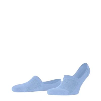 Abbildung von Burlington Herren Füßlinge Athleisure M IN weich atmungsaktiv schnelltrocknend unsichtbar einfarbig 1 Paar, Blau (Bleue 6543), 43 46