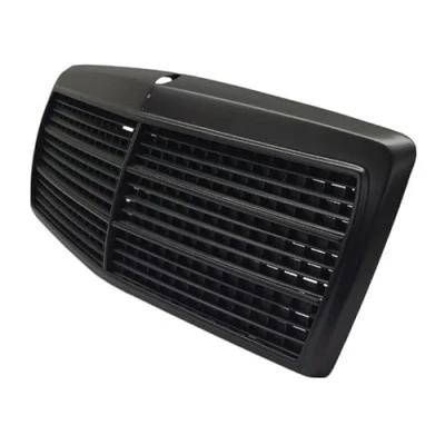 Abbildung von Passend für Mercedes W201 190er Grill Kühlergrill Frontgrill Schwarz Matt
