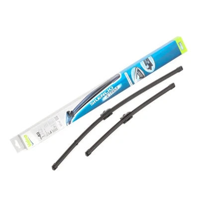 Abbildung von Scheibenwischer Valeo Silencio X.trm, Flat Blade Set 574324 vorne Rahmenlos Stiftbefestigung FORD: Focus 2 Schrägheck, Kombi