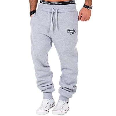 Abbildung von REPUBLIX Herren Sporthose Jogger Jogginghose Sweatpants Trainingshose R 0052 Hellgrau S