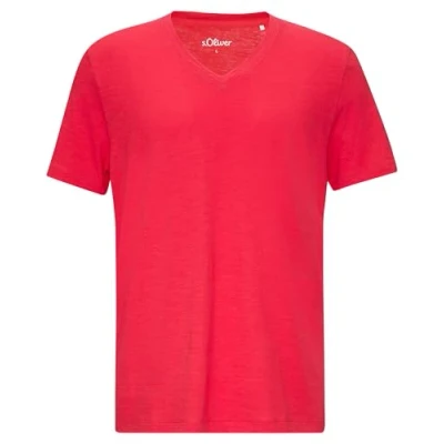 Abbildung von s.Oliver Herren 2153000 T Shirt, RED 3348, S