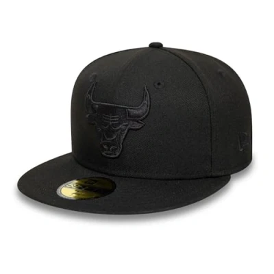 Abbildung von New Era Chicago Bulls NBA Cap, Größe: 61.5, Schwarz