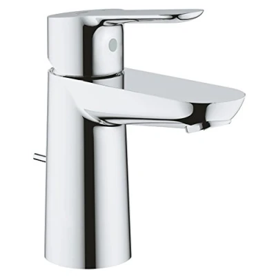 Abbildung von GROHE BauEdge Einhand Waschtischarmatur (wassersparend, langlebige Oberfläche, S Size), chrom, 23356000