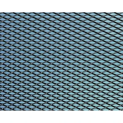 Abbildung von FOLIATEC Alu Renngitter Auto Wabengitter Racegitter Streckgitter, schwarz, 2 Stück 20 x 60cm