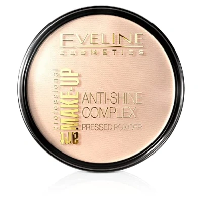 Abbildung von Eveline Cosmetics Art Professional Make Up Mattierendes Mineralpuder mit Seide, 14 g, Nr. 32 Natural