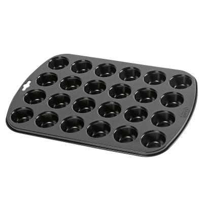 Abbildung von KAISER Backformen Muffinplatten Inspiration Mini Muffin Backform Blech für 24 Muffins 38 x 27 c, Stahl
