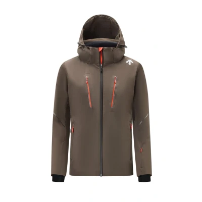 Abbildung von Descente W gk29 Insulated Jacke Damen Bark Brown Größe 40