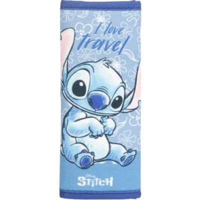 Abbildung von Disney Stitch Sicherheitsgurt, weich und bequem, für Kinder, 9 x 29,5 3 cm