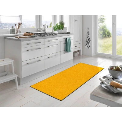 Abbildung von Läufer Teppich waschbar Champagner 75x190 cm, wash+dry by Kleen Tex, Läufer, Höhe: 750 mm