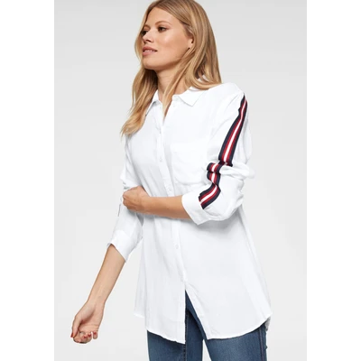 Abbildung von Aniston CASUAL Hemdbluse, mit Galonstreifen