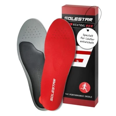 Abbildung von Solestar Neutral Run Größe XXS (35 36) Rote Laufsohle für optimalen Komfort