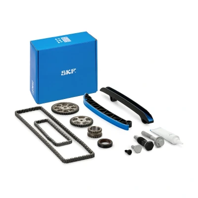 Abbildung von SKF VKML 81306 Steuerkettensatz mit Ölpumpenkette SKODA: Yeti, Fabia 2 Schrägheck, Octavia Combi, VOLKSWAGEN: Beetle GOLF 6, Jetta 4