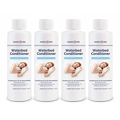 Abbildung von HANSE PRO Waterbed Conditioner (4 x 250 ml) I für alle Wasserbetten geeignet Konditionierer Pflege Wasserbett Zubehör